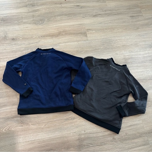 Evoshield gray and blue 1/4 zip pullovers - Picture 9 of 9